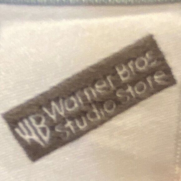 Vtg Warner Bro Tweety Bird Chambray Embroidered BLUE Women’s Denim Button Up L - Picture 4 of 9